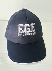 Logolu Lacivert Şapkalar