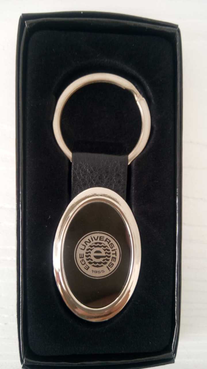 Logolu Oval Anahtarlık